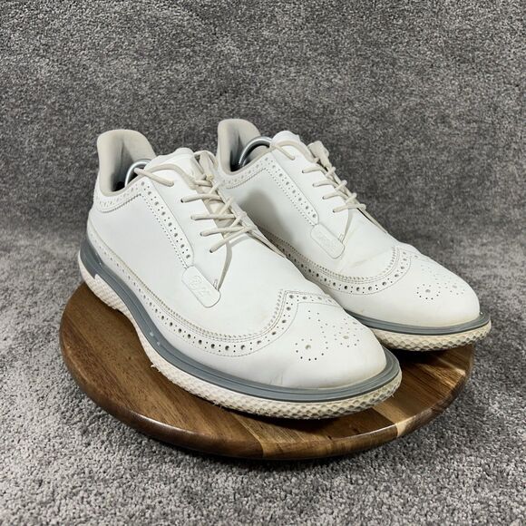 G/FORE Gallivan2r Longwing Men’s Size 12 White T.P.U. Broguing Golf Shoes Used main image 7
